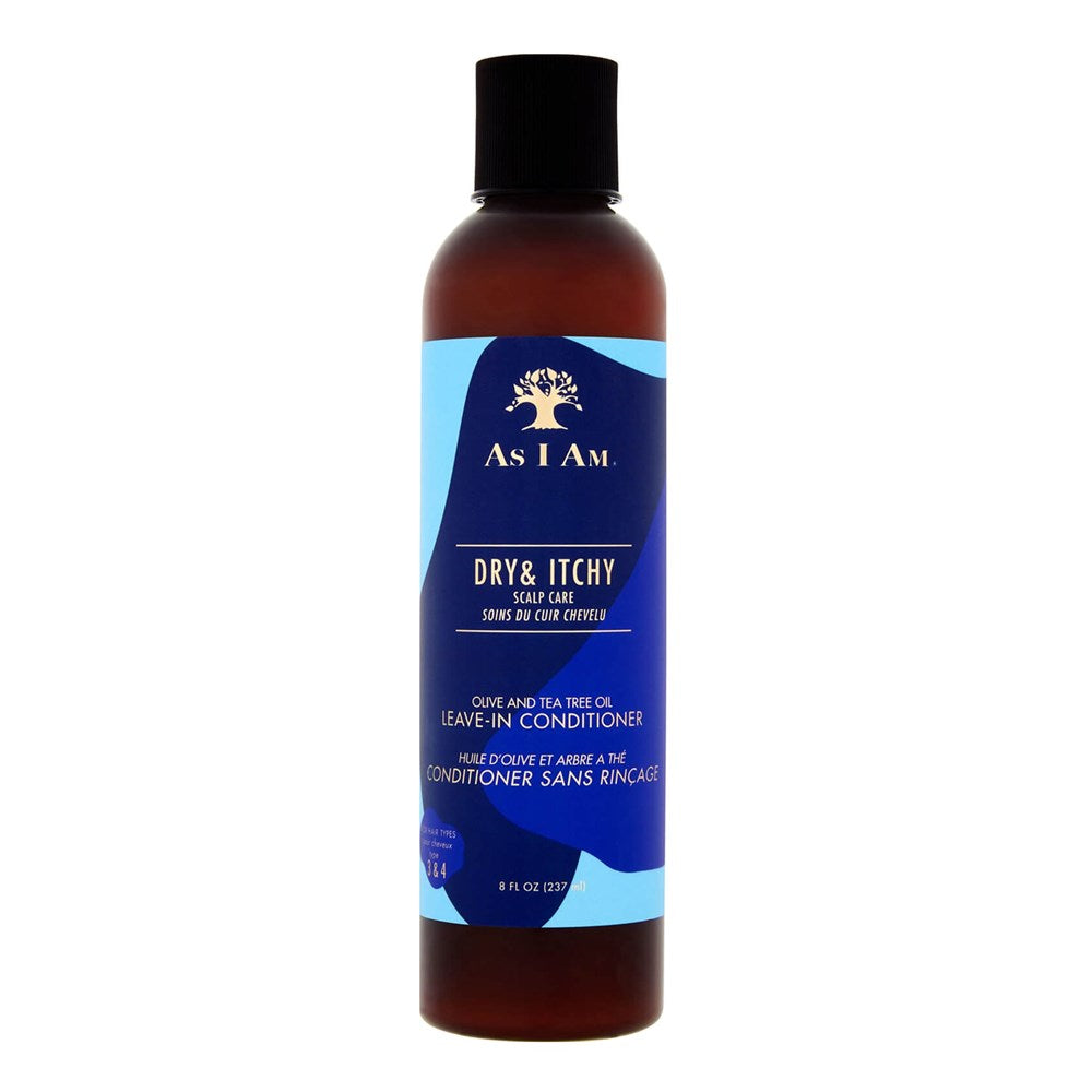 As I Am Dry & Itchy Scalp Care Olive & Tea Tree Oil Leave-In Conditioner
