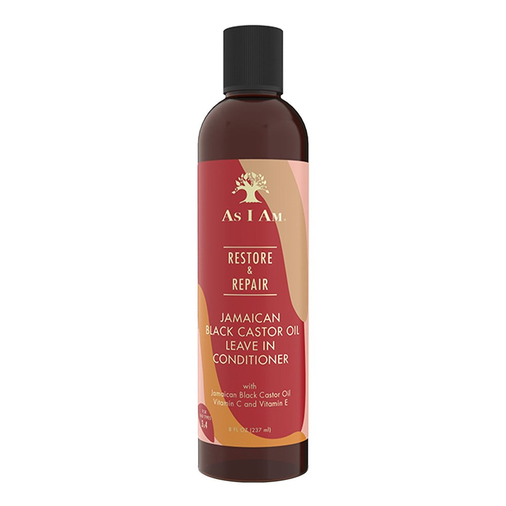 As I Am Restore & Repair Jamaican Black Castor Oil Leave In Conditioner
