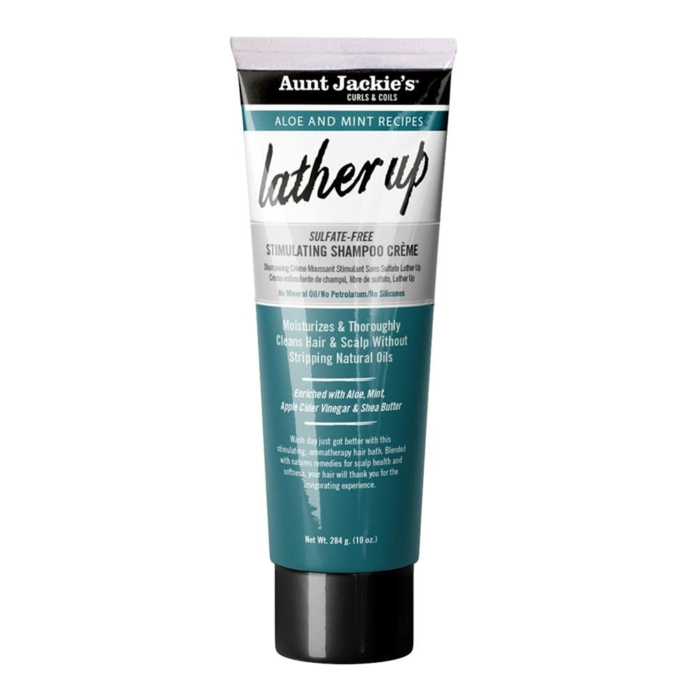 Aunt Jackie's Aloe & Mint Lather Up Stimulating Shampoo Creme