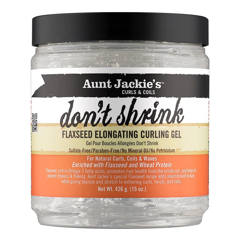Aunt Jackie's Don't Shrink Flaxseed Elongating Curling Gel