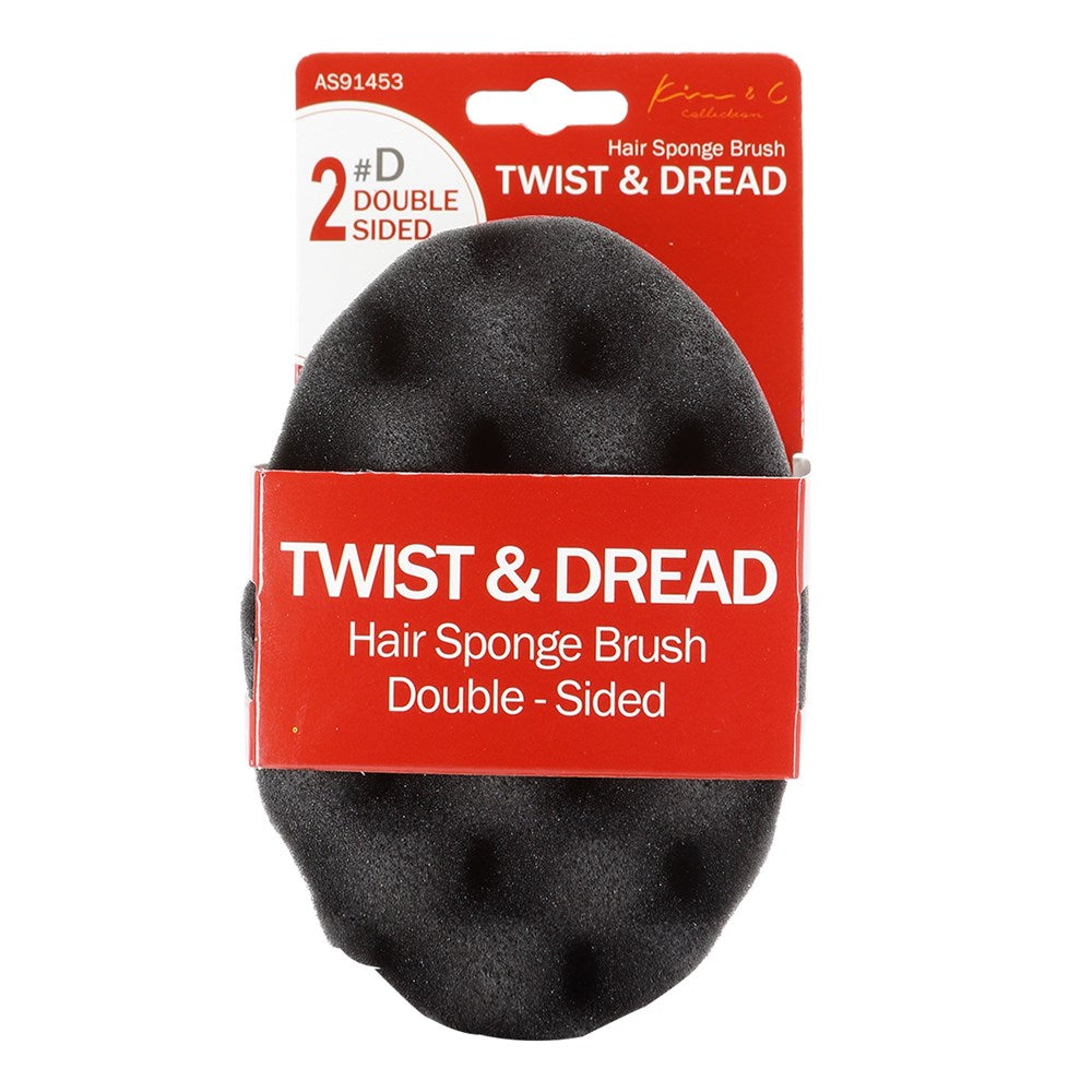 KIM & C Twist & Dread Sponge Brush