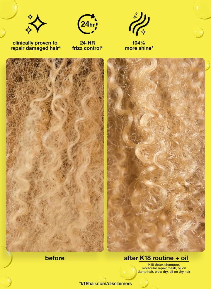 K18 Biomimetic Hairscience Molecular Repair Hair Oil