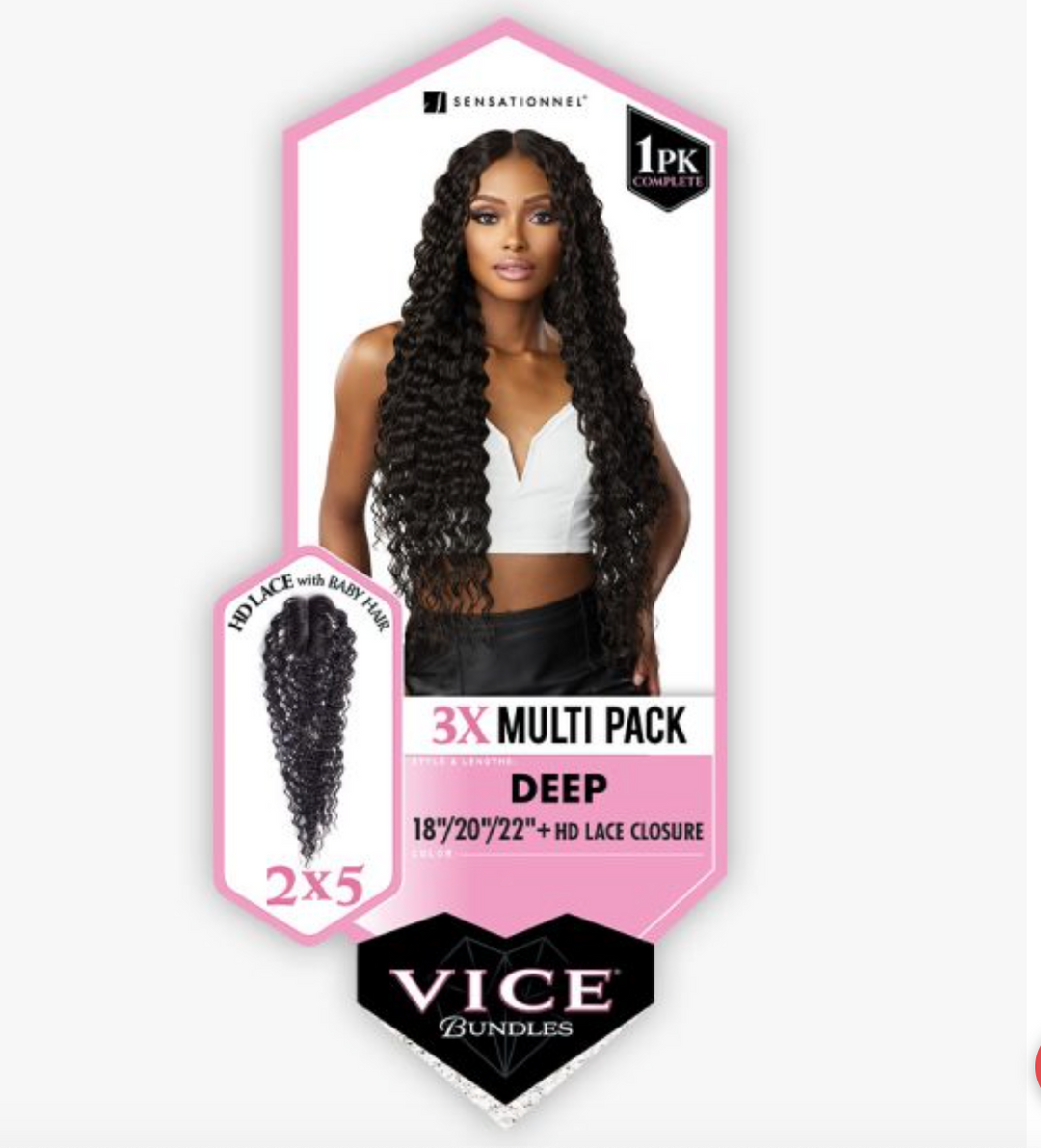 Sensationnel Vice Bundle Multi Deep (18''/ 20''/ 22'')