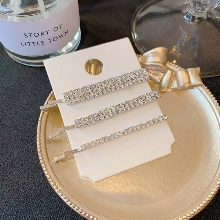 Take Khair Beauty Rhinestone Hair Pins