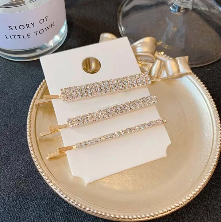 Take Khair Beauty Rhinestone Hair Pins