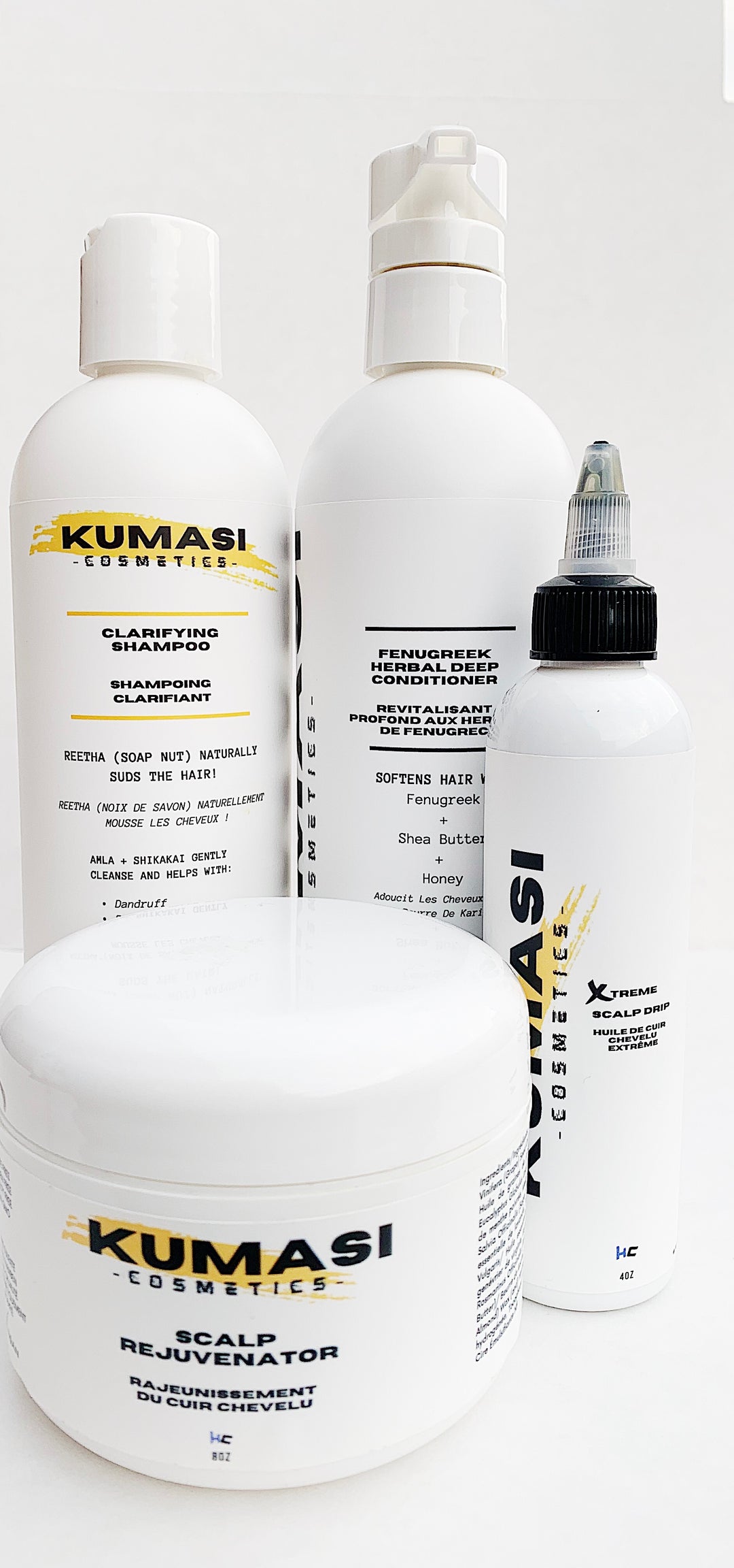 Kumasi Cosmetics The Scalp Collection
