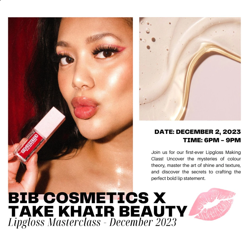 Pucker Up: Take Khair Beauty's Lipgloss Making Masterclass