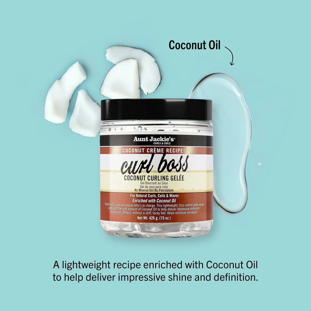 Aunt Jackie's Curl Boss Coconut Curling Gelée