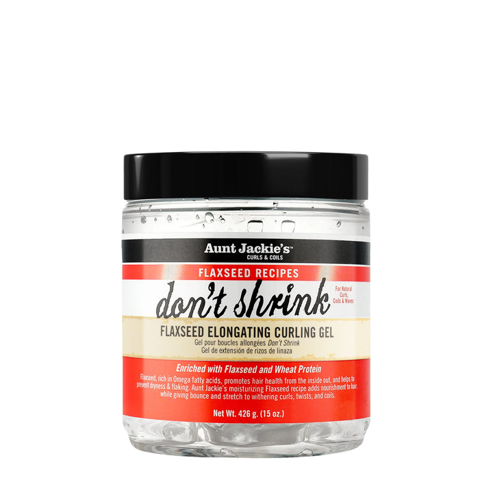 Aunt Jackie's Don't Shrink Flaxseed Elongating Curling Gel