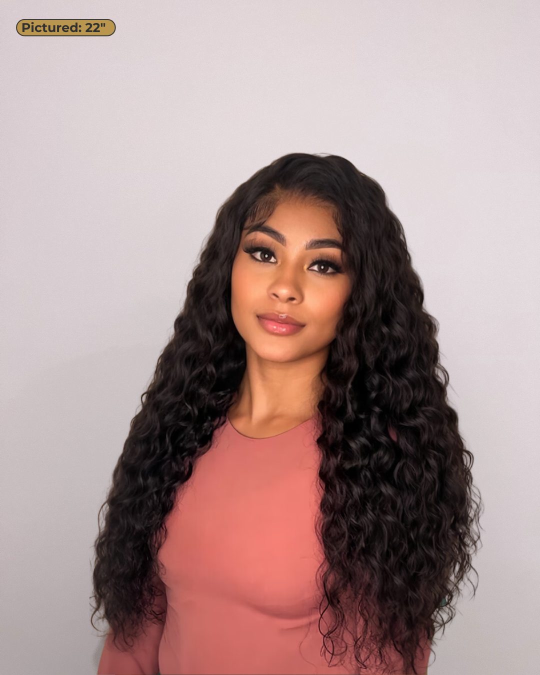 Take Khair Beauty Gold Collection 100% Human Hair Bundle - Water Wave x3