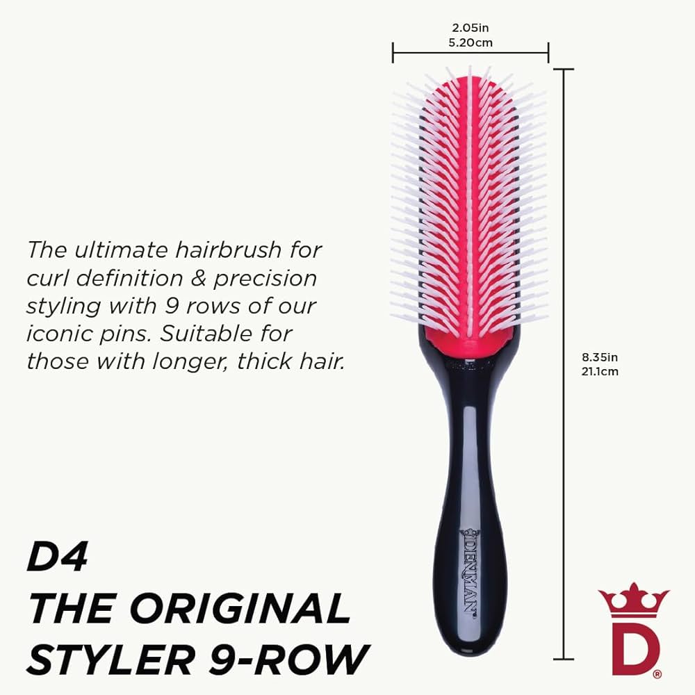 Denman Original Styler 9 Row Brush