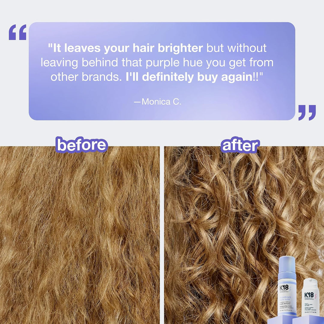 K18 TripleBright Oxidation Defense Purple Shampoo