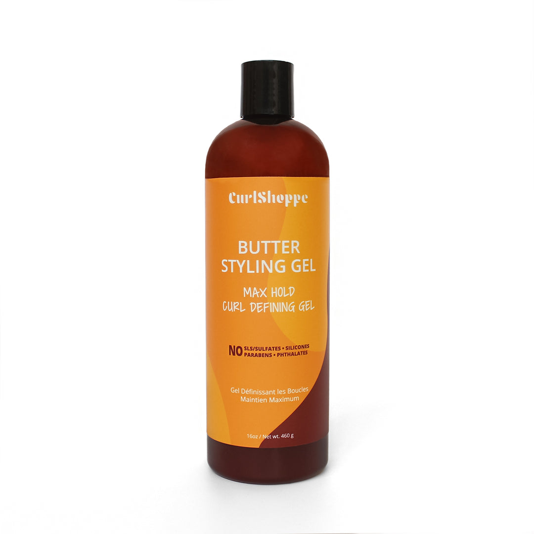 CurlShoppe Butter Styling Gel (Max Hold)