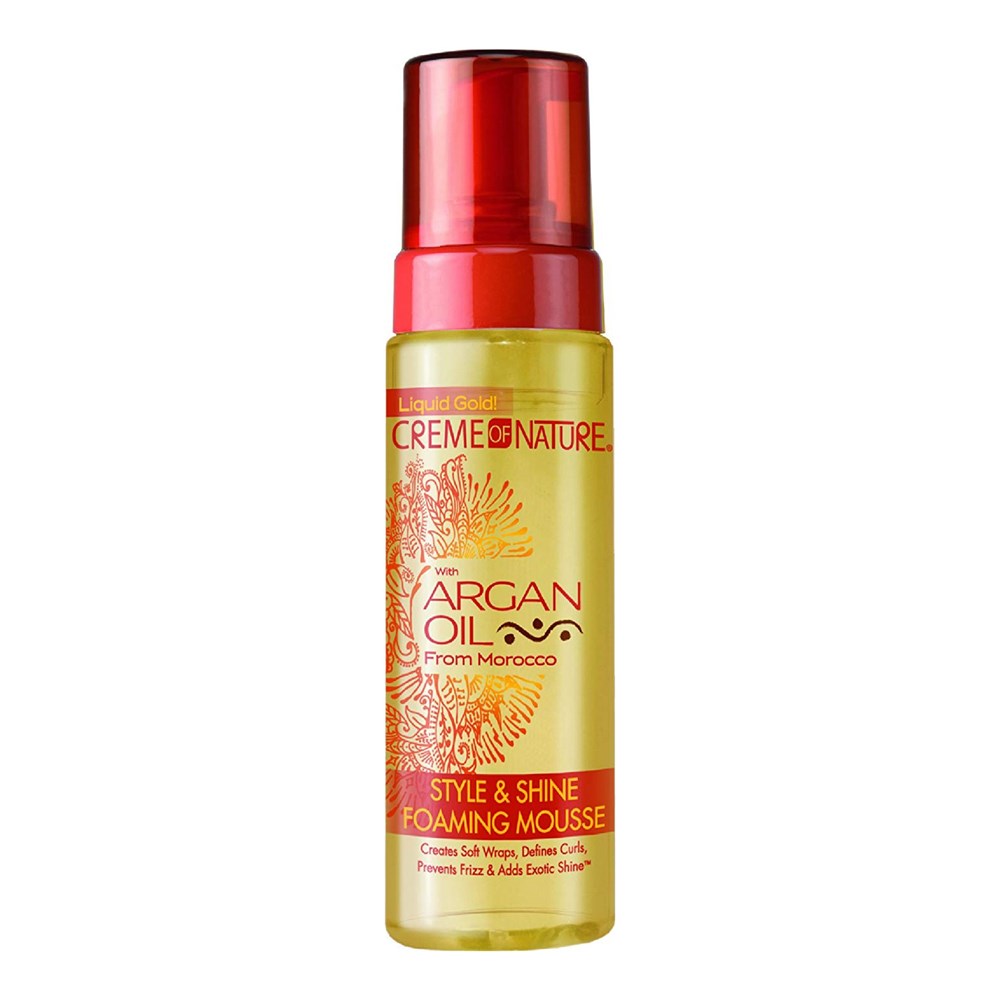 Creme Of Nature Argan Oil Style & Shine Foaming Mousse