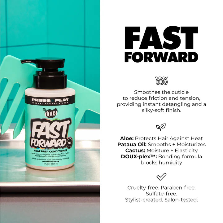 The Doux Fast Forward Heat Prep Conditioner