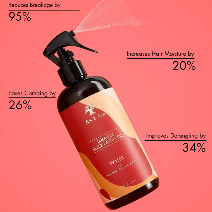 As I Am Jamaican Black Castor Oil Water