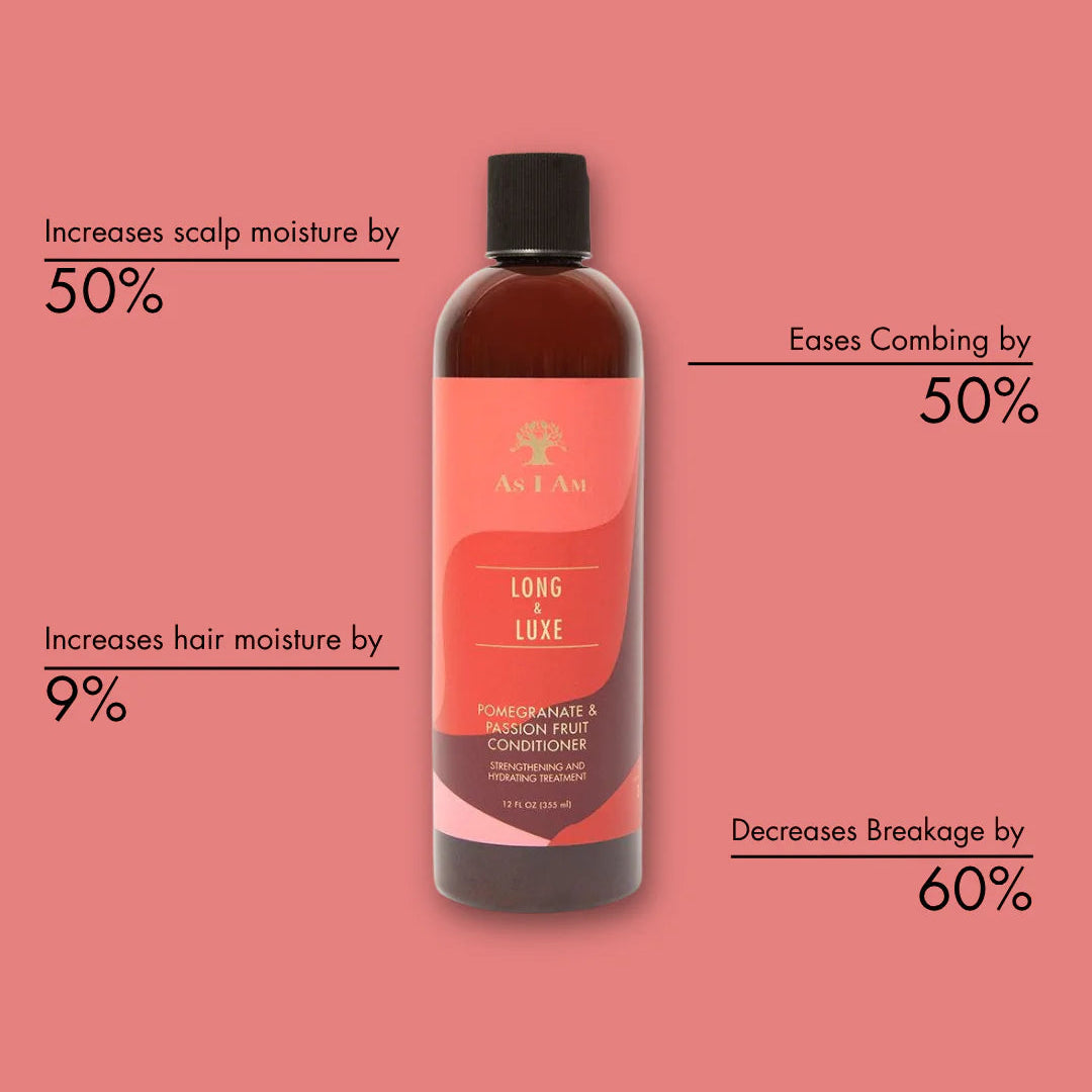 As I Am Long And Luxe Pomegranate & Passion Fruit Conditioner