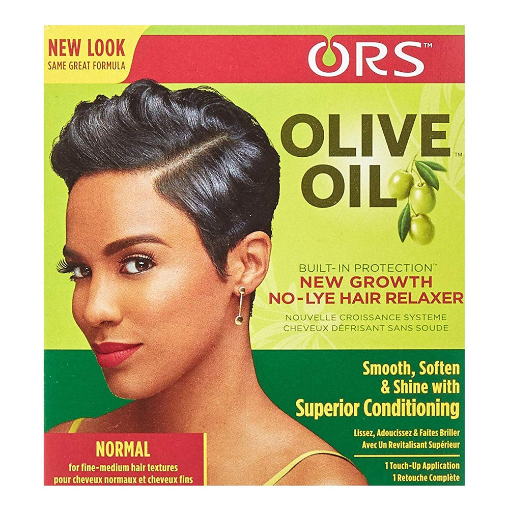 ORS Built-in Protection Full Application No Lye Hair Relaxer, Normal Strength