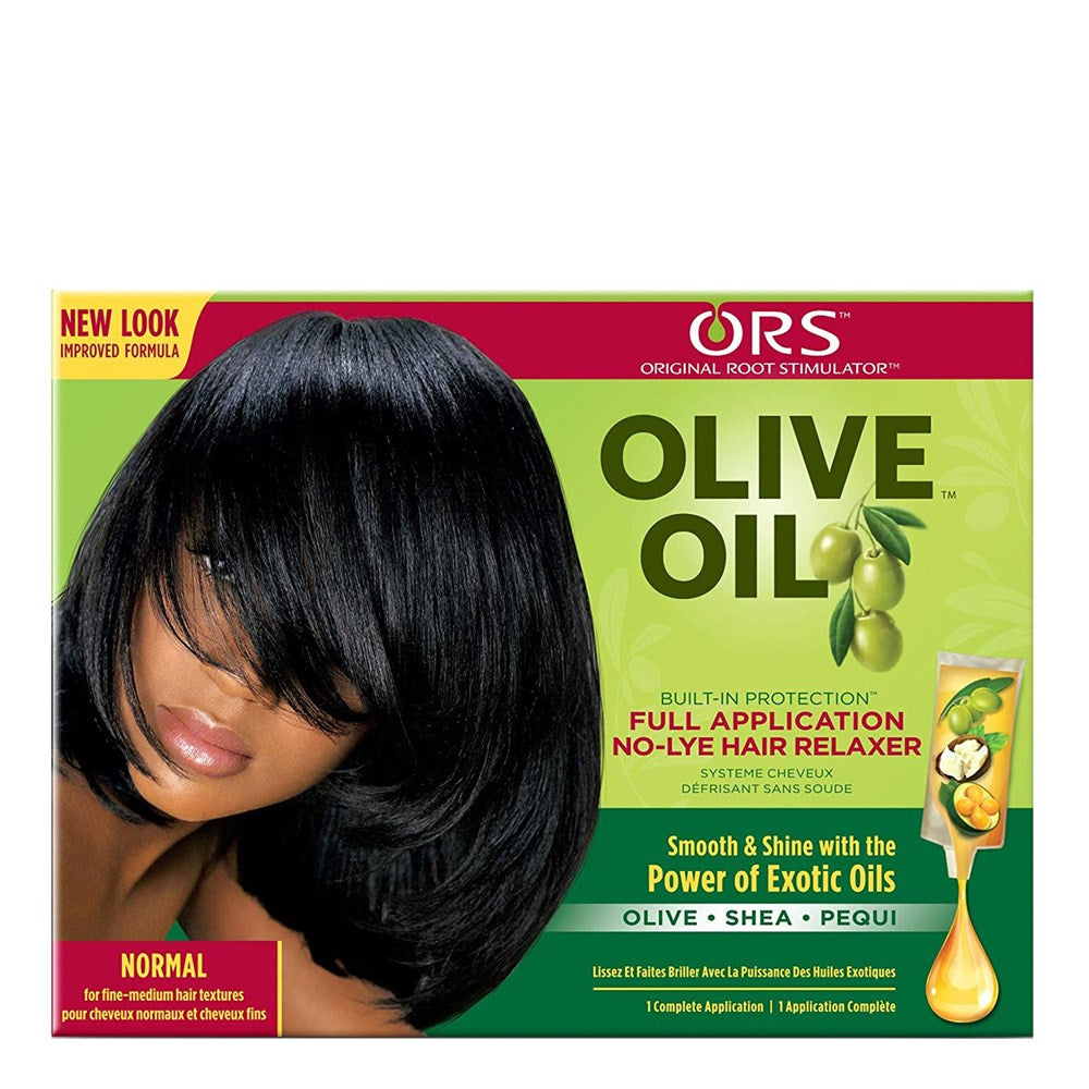 ORS Built-in Protection Full Application No Lye Hair Relaxer, Normal Strength