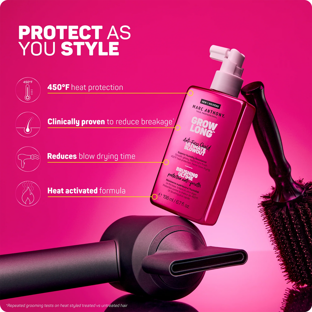 Marc Anthony Grow Long Anti-Frizz Shield Ultimate Blowout