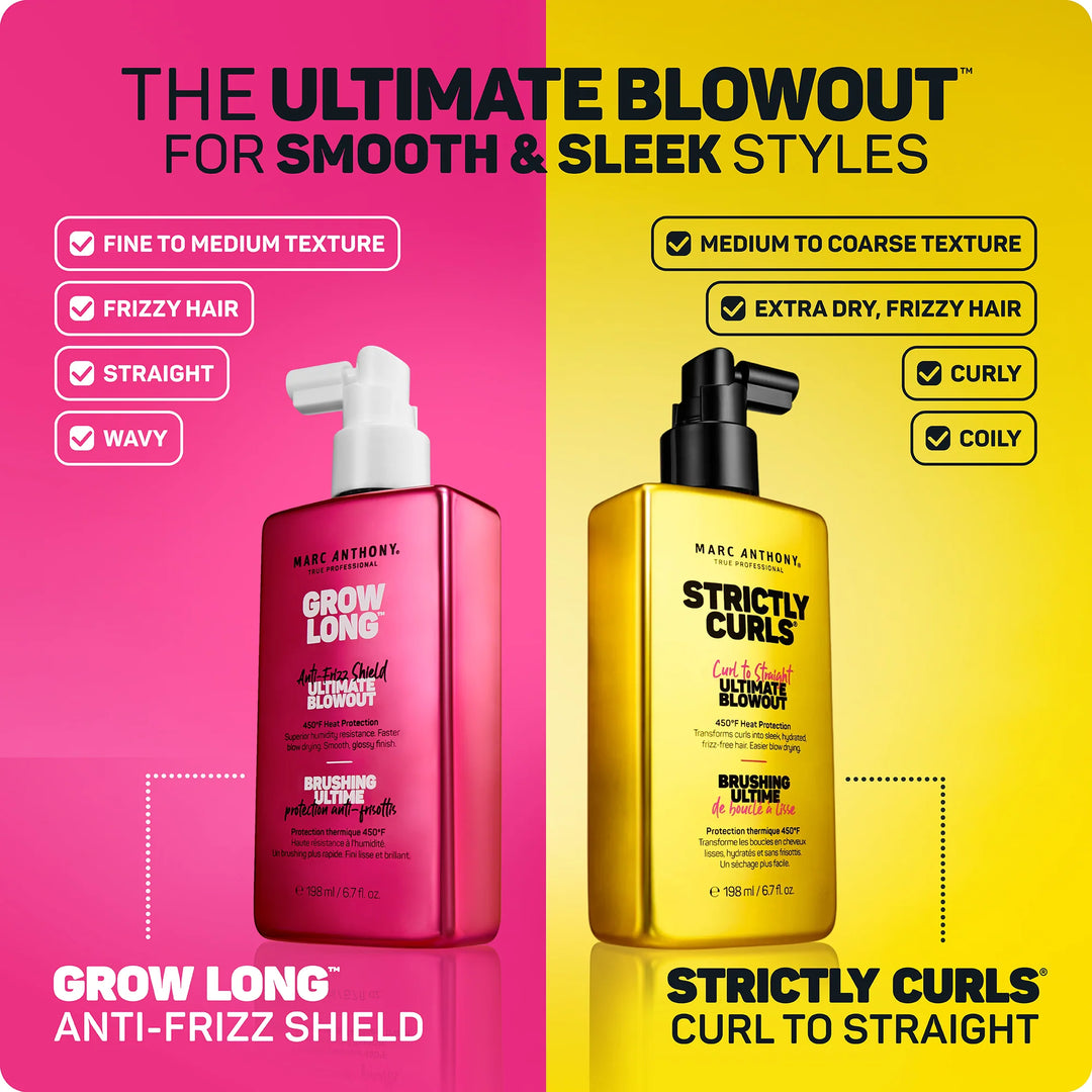 Marc Anthony Grow Long Anti-Frizz Shield Ultimate Blowout