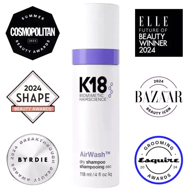 K18 AirWash™ Dry Shampoo