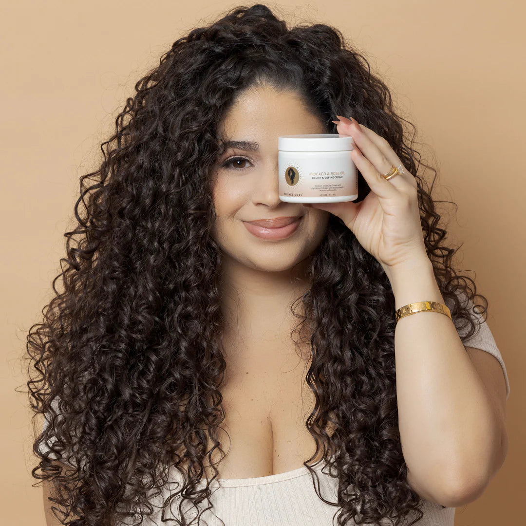 Bounce Curl Avocado & Rose Oil Clump & Define Cream