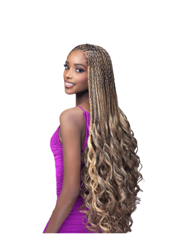 BOBBI BOSS Pre-Stretched 3x French Curl 28"