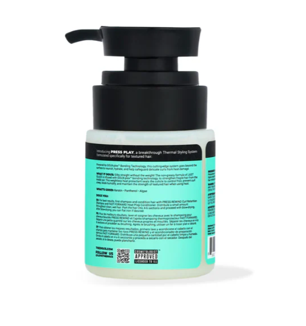 The Doux Just Glaze Silkening fluid