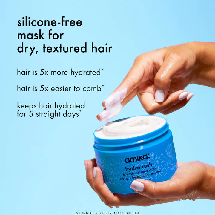 Amika Hydro Rush Intense Moisture Hair Mask