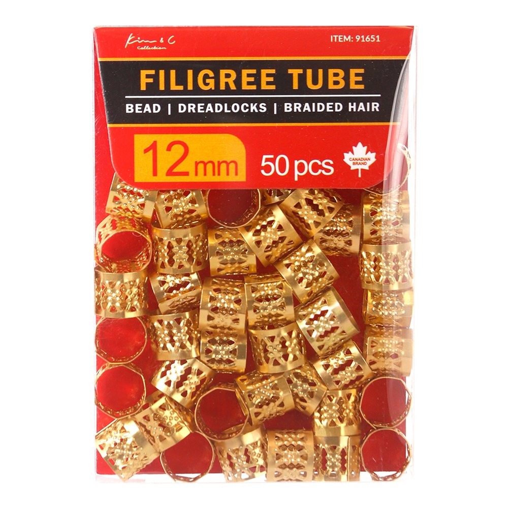 KIM & C Filigree Tube Gold